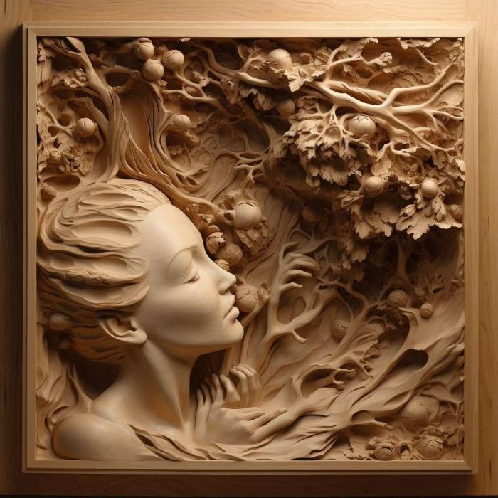 نموذج ثلاثي الأبعاد لآلة CNC 3D Art 